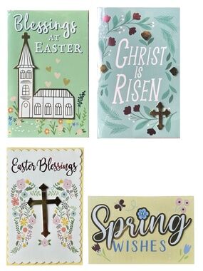 Pembrook Easter Greeting Cards Lot of 9 Premium Religious Spring Envelopes